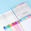 Zebra Clickart Knock Sign Pen 12 Color Set - Light