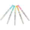 Zebra Mildliner Double Sided Highlighters - 5 Pastel Color Set