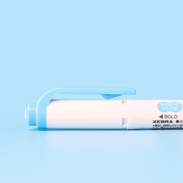 Zebra Mildliner Double Sided Highlighters - 5 Pastel Color Set