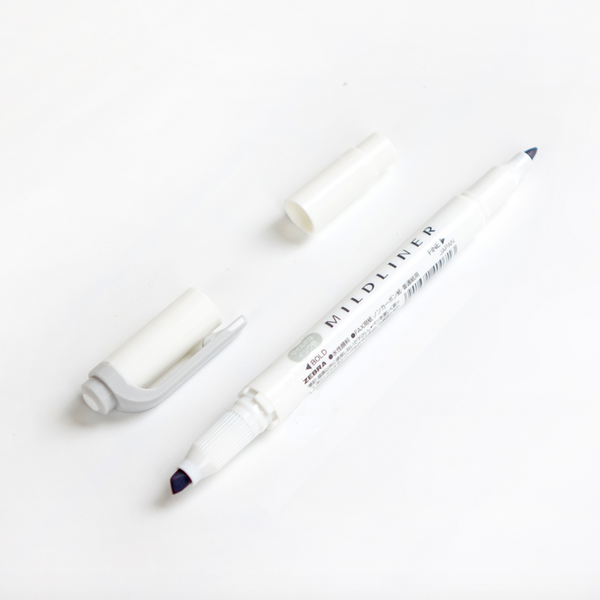 Zebra Mildliner Double Sided Highlighters - 5 Pastel Color Set