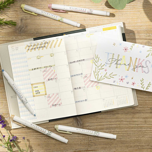 Zebra Mildliner Fragrance Double Sided Highlighters