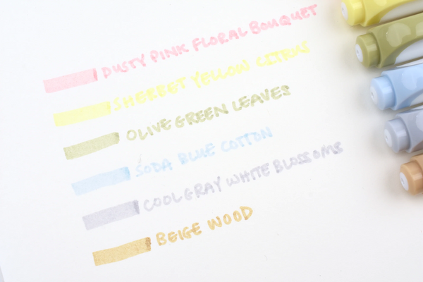 Zebra Mildliner Fragrance Double Sided Highlighters