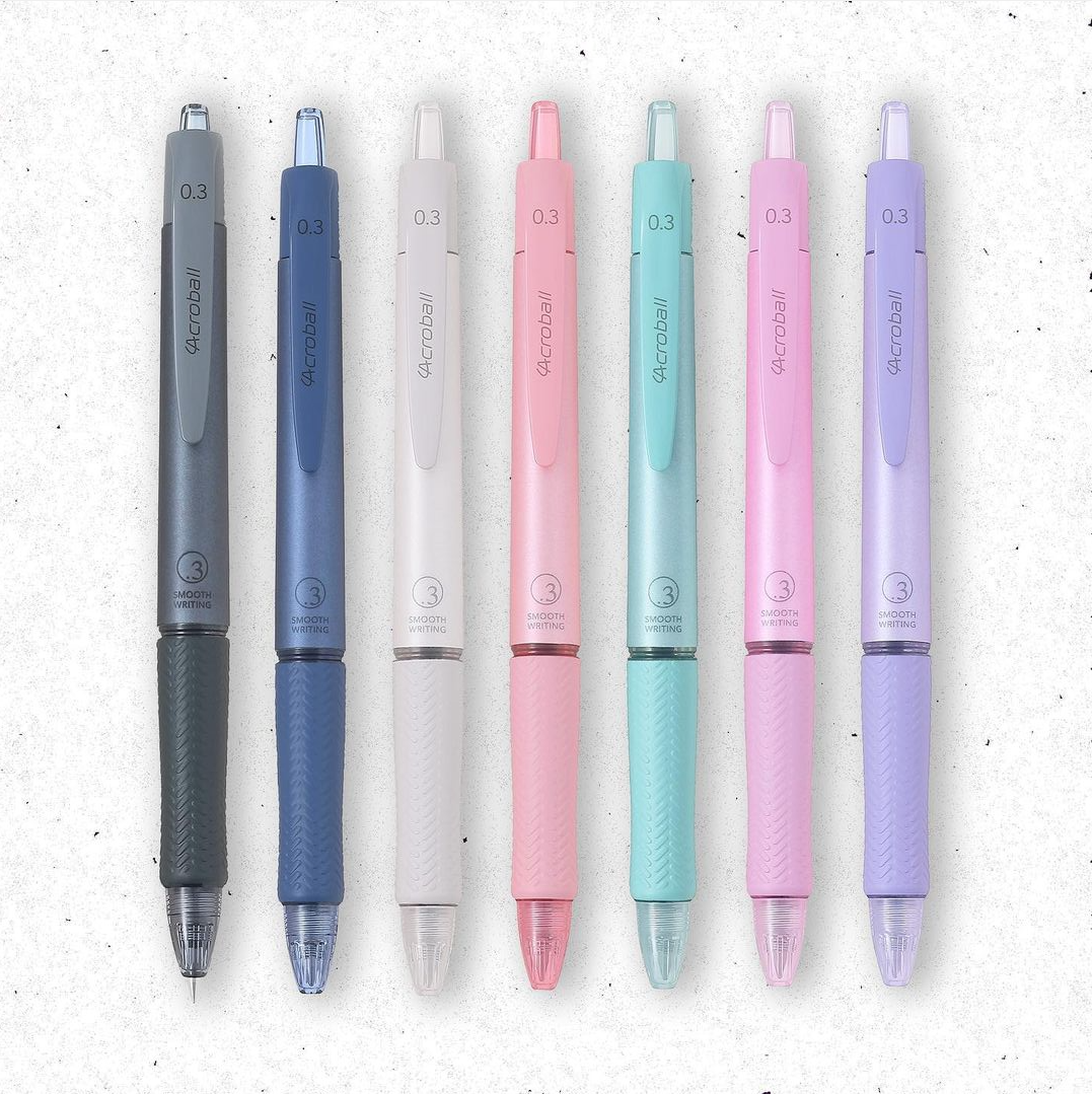 Custom Acroball Pilot Pilot Acroball T Series Ballpoint Pen - 0.3 mm – Kawaii Stationery Shop