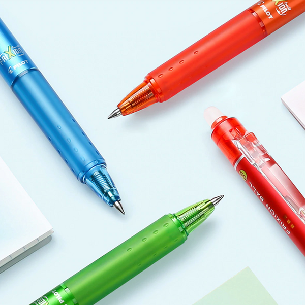 Pilot FriXion Ball Knock 05 Retractable Gel Pen - Bright Colors