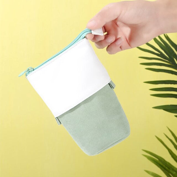 Corduroy Pop-up Pencil Case (5 Colors)