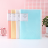 KOKUYO Pastel Cookie Clear Book - A4 - 30 Pockets