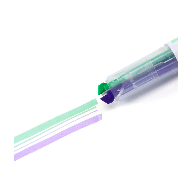 KOKUYO Beetle Tip 2-in-1 Dual Color Highlighter