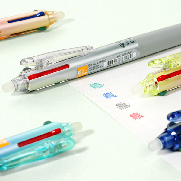 Pilot FriXion Ball 4 Color Erasable Multi Pen - 0.38 mm