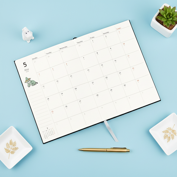 Sun-Star Moomin 2026 Schedule Book - 5 IN STOCK!