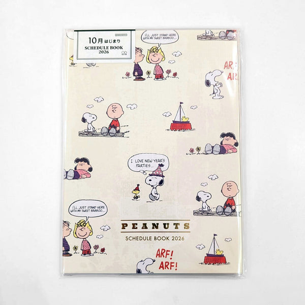 Peanuts Snoopy 2026 Schedule Book - Comics - 20 IN STOCK!