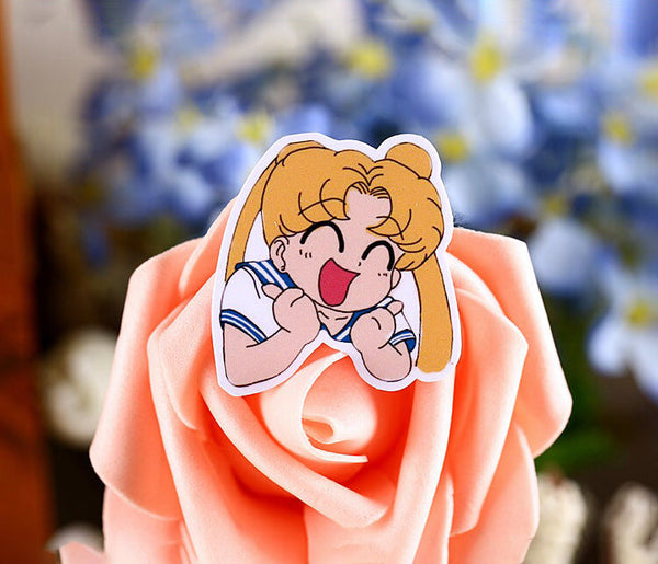 Sailor Moon Stickers - Excited Usagi