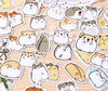 Kawaii Japanese Hamster Stickers