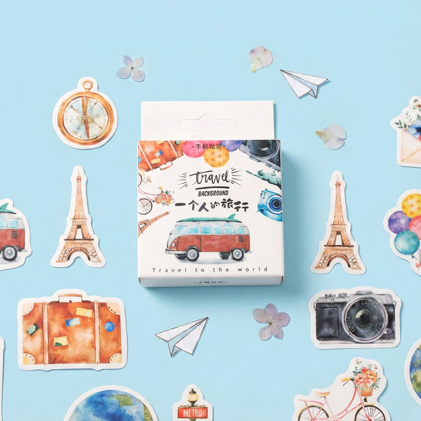 Travel Journal Decorative Paper Stickers