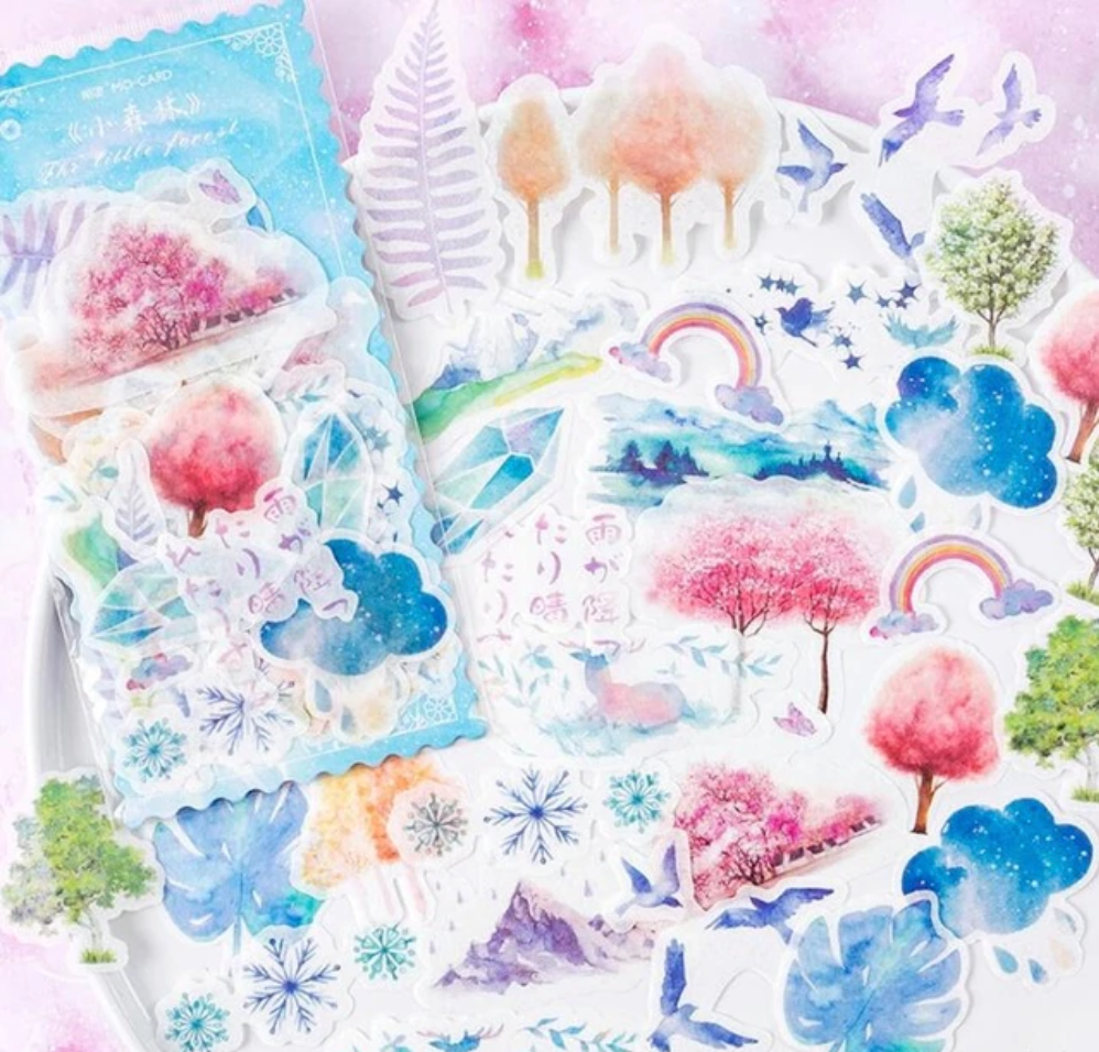 Magic Land Paper Stickers – Kawaii Stationery Shop