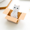 Kitty In A Box Sticky Notes