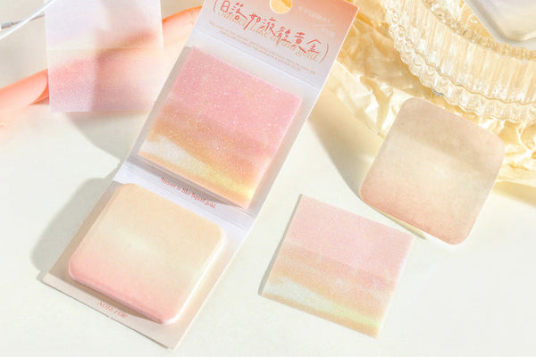 Aurora Glow Translucent Sticky Notes