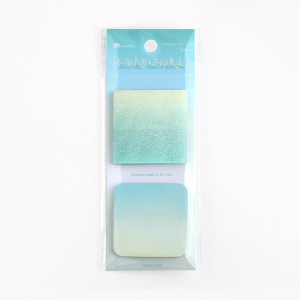 Aurora Glow Translucent Sticky Notes