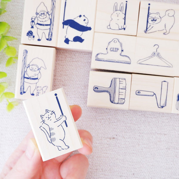 Beverly Deco Stamps - Matsune No Aibou