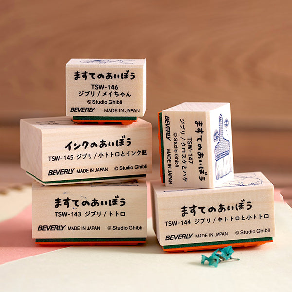 Beverly Studio Ghibli Wooden Stamps