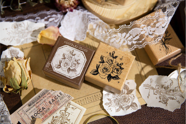 Blossom Impressions Wooden Stamps