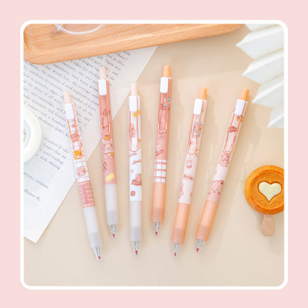 Kawaii Boba Bear Gel Pen