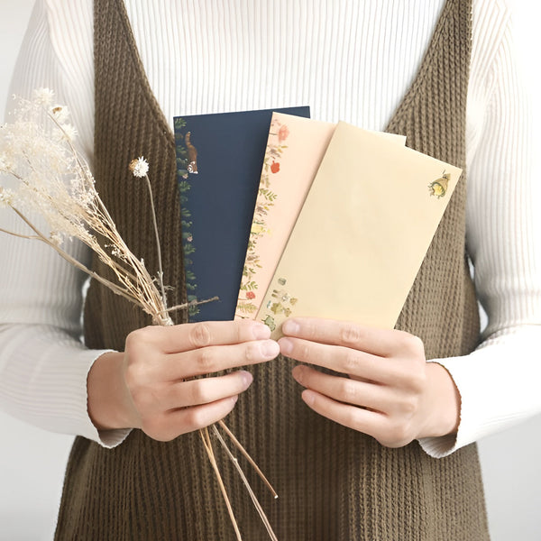 Vintage Botanical Letter Collection - Set of 6