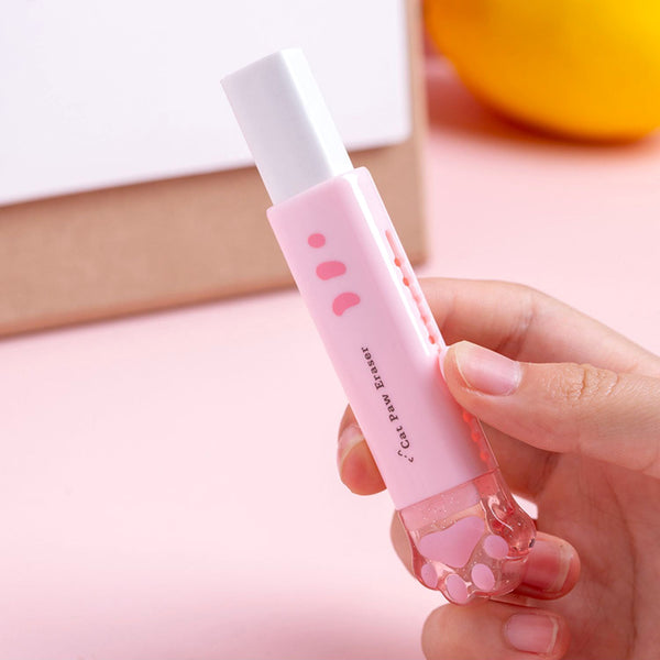 Cat Paw Retractable Eraser