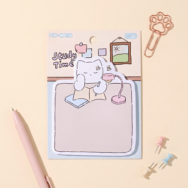 Cozy Cat Sticky Notes