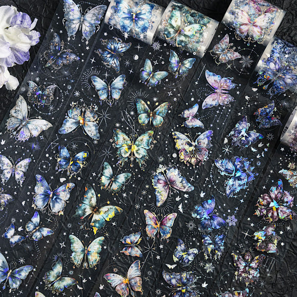 Celestial Butterflies Clear Masking Tapes