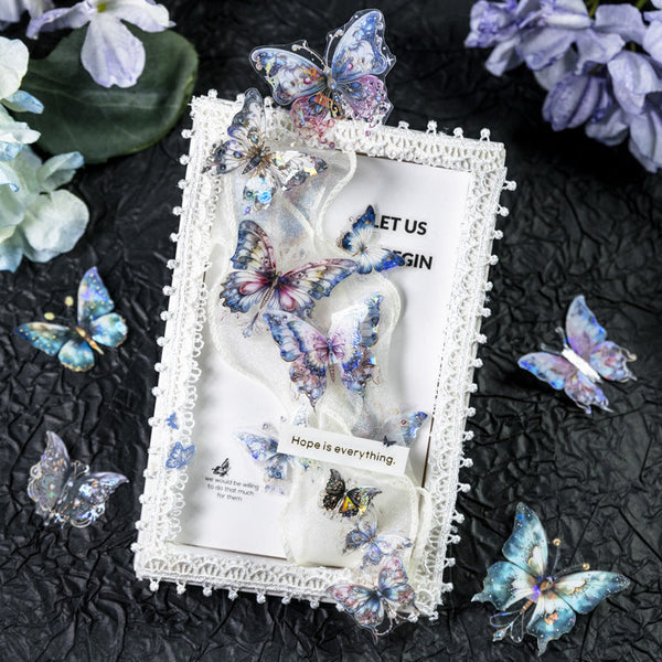 Celestial Butterflies Clear Masking Tapes