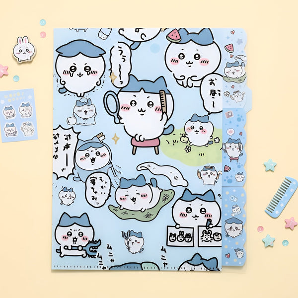 Chiikawa A4 Folder With Dividers