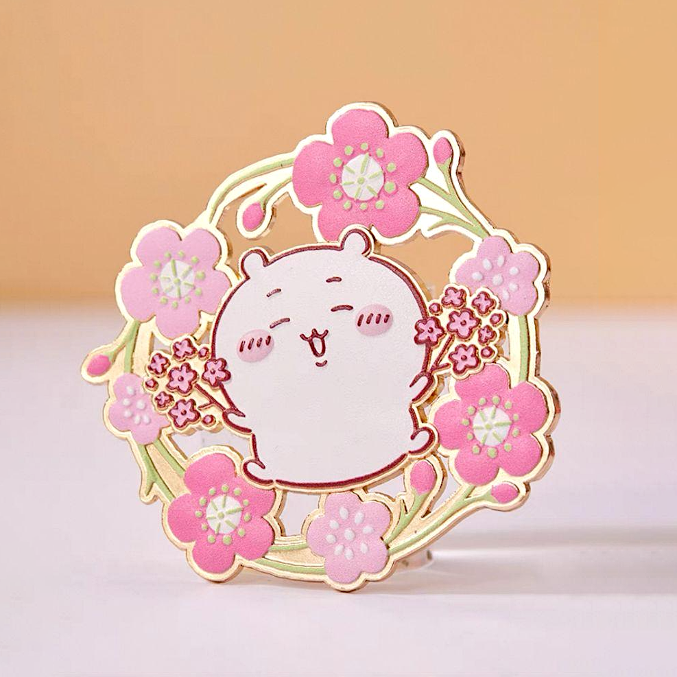 Chiikawa Spring Chiikawa Cherry Blossom Magnets – Kawaii Stationery Shop