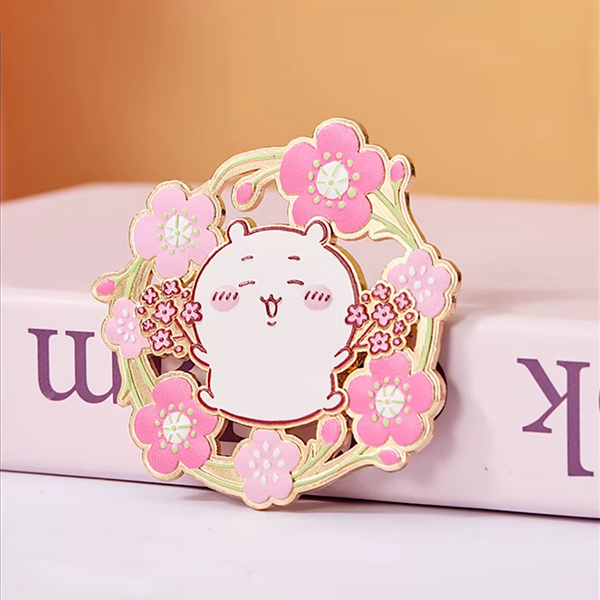 Chiikawa Cherry Blossom Magnets