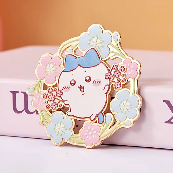 Chiikawa Cherry Blossom Magnets