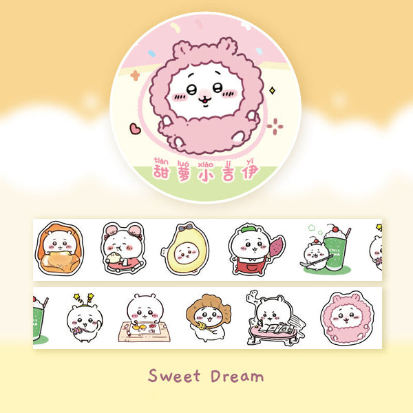 Chiikawa Masking Sticker Roll