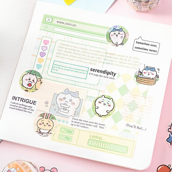 Chiikawa Masking Sticker Roll