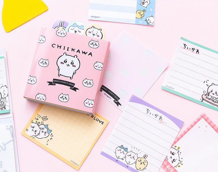 Chiikawa Large Sticky Note Set – Kawaii Stationery Shop