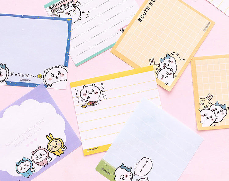 Chiikawa Large Sticky Note Set – Kawaii Stationery Shop