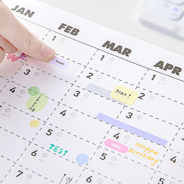 ClearView Organization Sticker Book