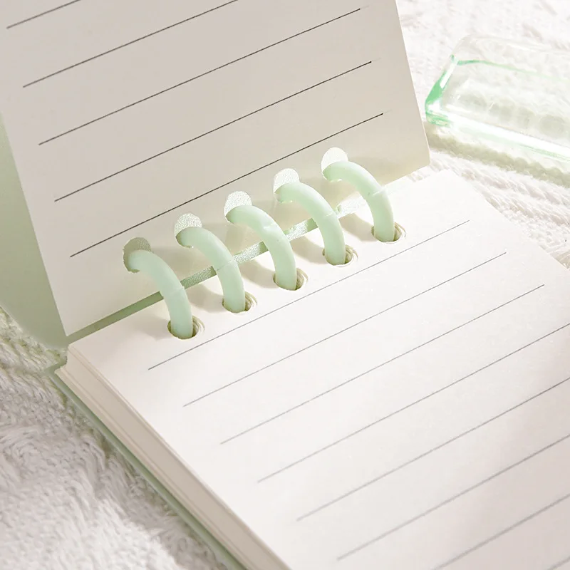 ClearView Pastel Cloud Pocket Notepad – Kawaii Stationery Shop