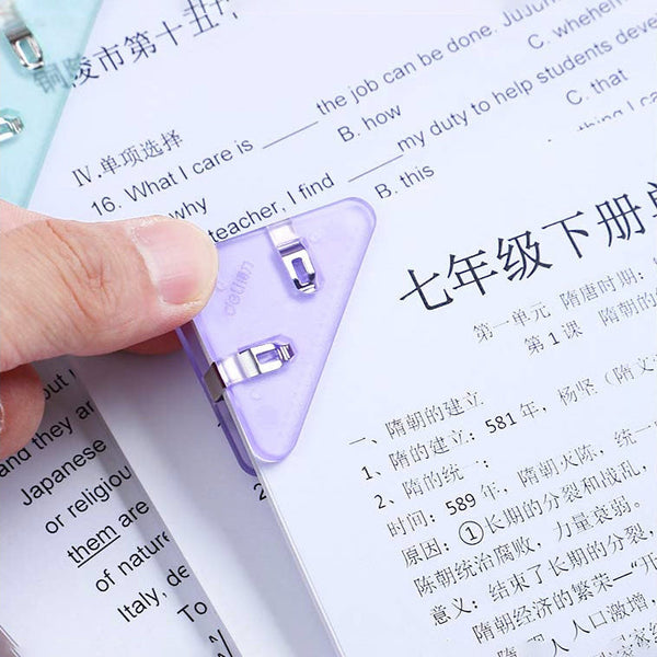 Color Pop Corner Paper Clips