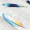 Colorful Feather Bookmarks - Set of 30