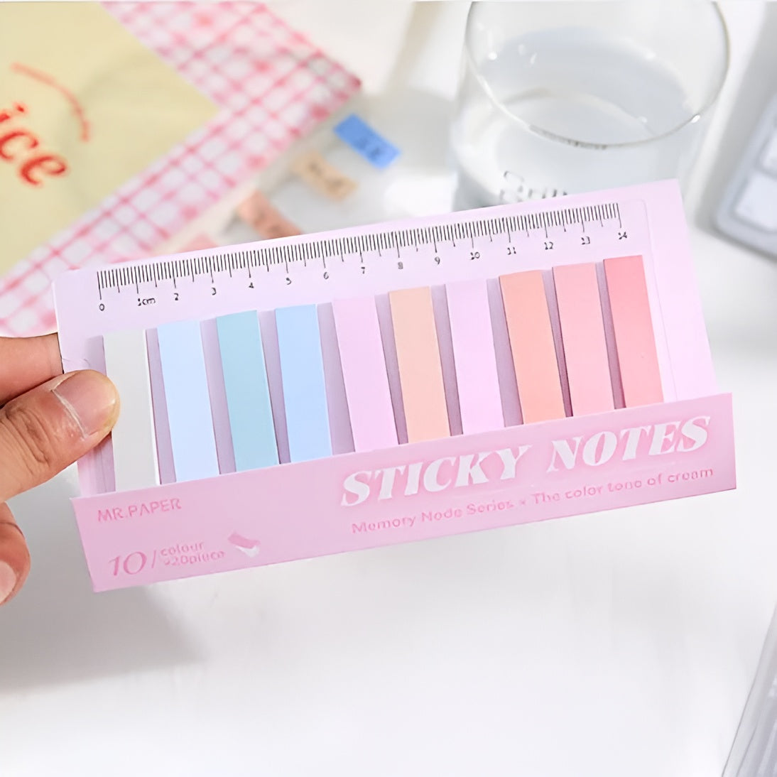 Colorful Tabs Insertable Sticky Notes – Kawaii Stationery Shop
