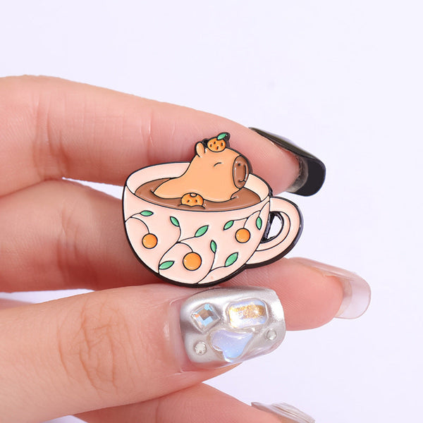 Critter Sips Enamel Pins