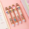 Cute Capybara 10-in-1 Multi Color Pen