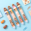 Cute Capybara 10-in-1 Multi Color Pen