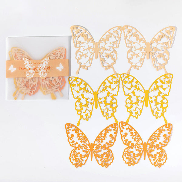 Die-Cut Butterflies Decorative Paper Set