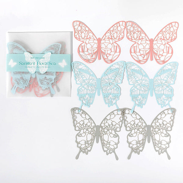 Die-Cut Butterflies Decorative Paper Set