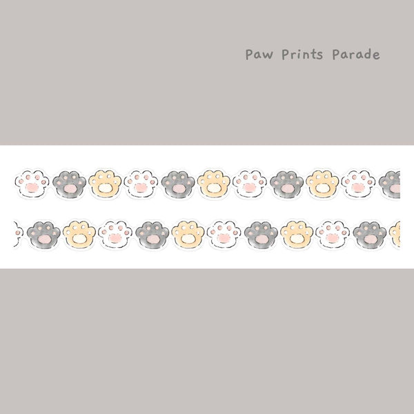 Doki-Doki Kitty Die-Cut Masking Tapes