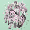 Domi World Rainbow Bites Stickers